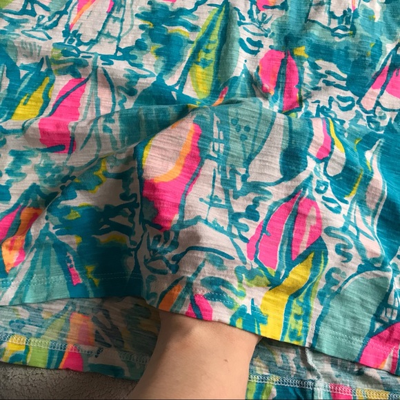 Lilly Pulitzer Jessica Knit Dress Beach & Bae Boat - Picture 6 of 11